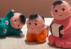 天津泥人张彩塑摆件